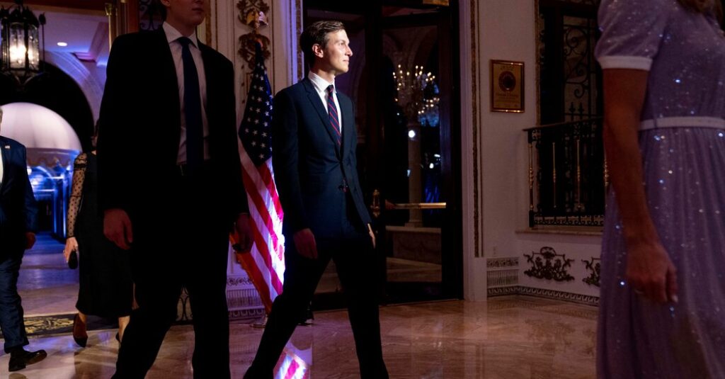 Kushner Growing Offers Abroad At the same time as His Father-in-Legislation Runs for President
