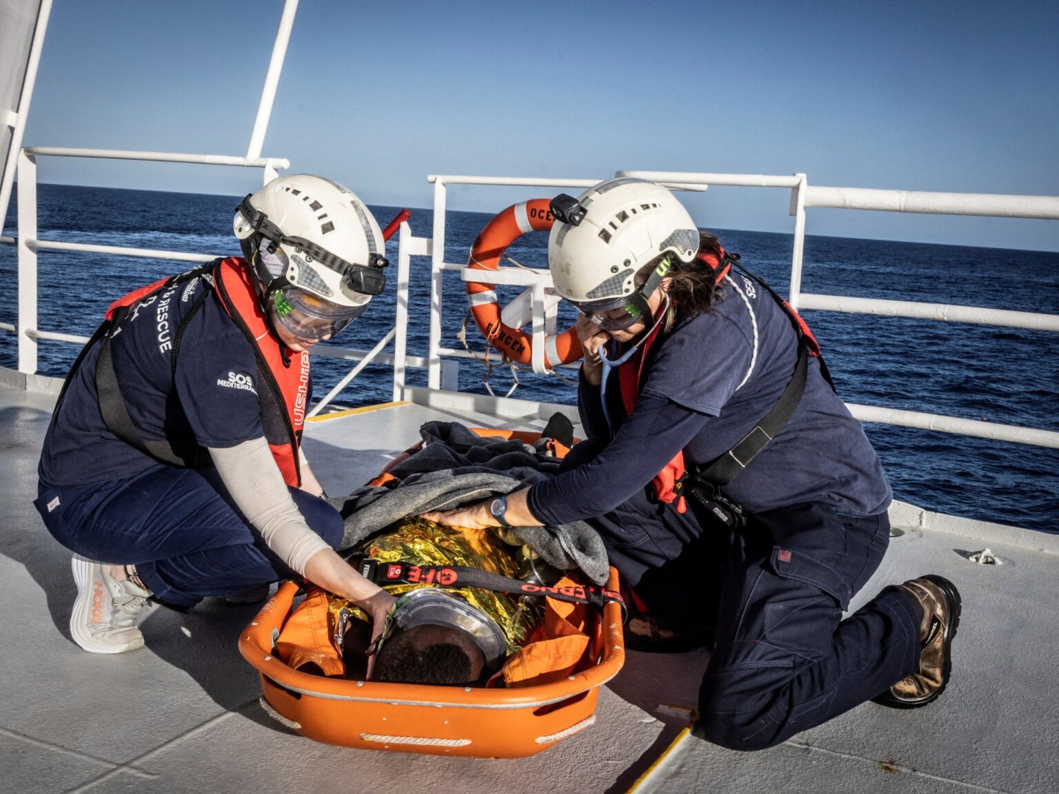 Survivors of rescued Mediterranean ship say dozens died in the course of the voyage | Refugees Information