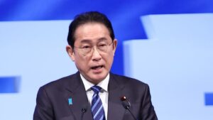 Japan PM pledges to spice up defence, diplomatic capabilities to protect peace, NHK says