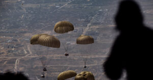 What a New York Occasions Photographer Noticed on a Gaza Airdrop