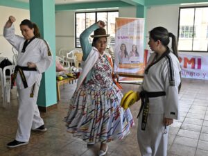 Indigenous Bolivian girls take up taekwondo towards gender-based violence | Ladies