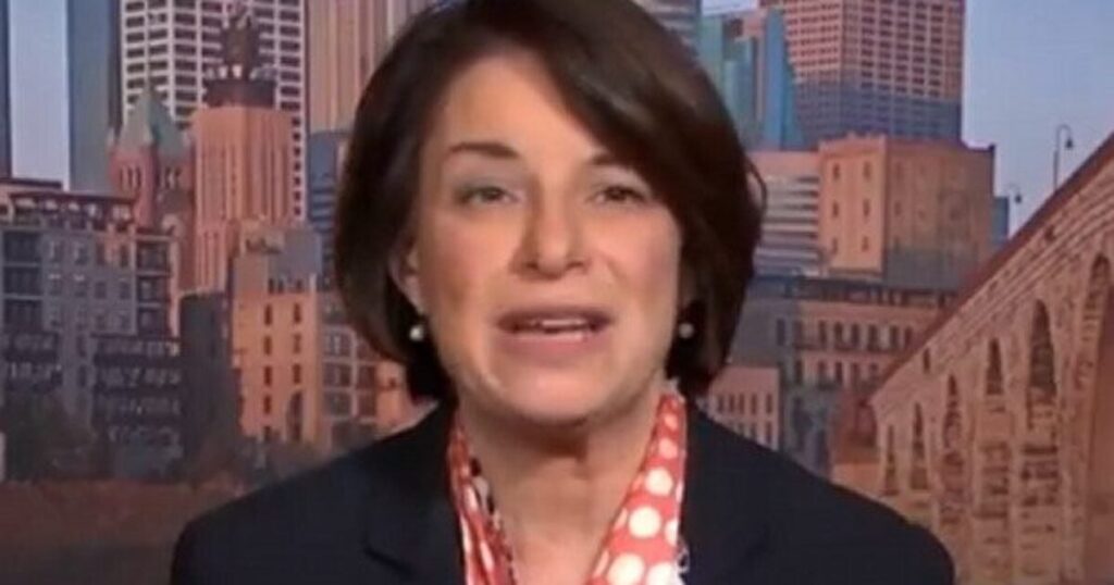 Senator Amy Klobuchar Will get ROASTED on Twitter/X for Obnoxious Remark About Passage of Huge Spending Package deal | The Gateway Pundit Senator Amy Klobuchar Will get ROASTED on Twitter/X for Obnoxious Remark About Passage of Huge Spending Package deal | The Gateway Pundit