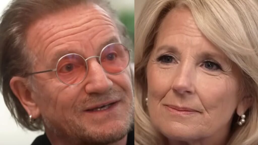 Bono Dedicates U2 Tune To Jill Biden – ‘All I Need Is You’