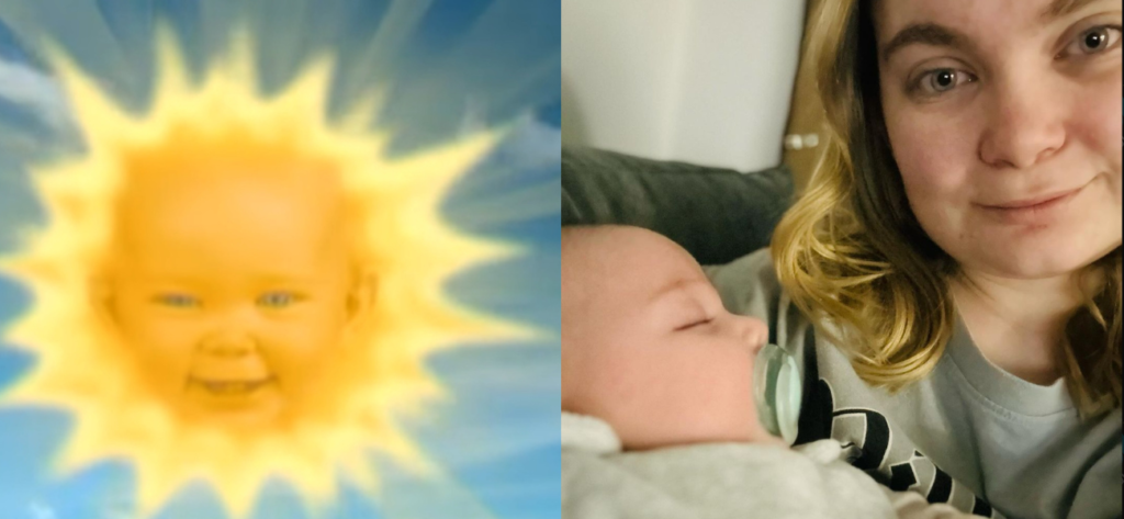 Welcomes Daughter with Sunny Identify!