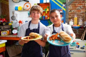Cake To Promote ‘Cooking Buddies’, CBBC Present From Jamie Oliver’s Son