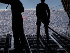 A Jordanian flight throughout Israel, an airdrop over Gaza’s ruins | Israel Battle on Gaza Information