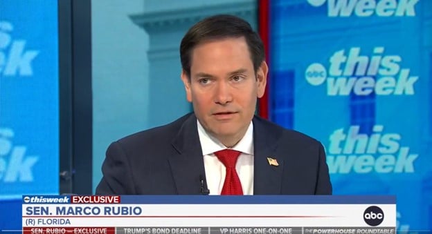 Marco Rubio Stuns ABC’s Jonathan Karl and Leaves Him Stuttering Like a Idiot After Eviscerating Joe Biden’s Coverage Failures Whereas Additionally Defending President Trump (VIDEO) | The Gateway Pundit Marco Rubio Stuns ABC’s Jonathan Karl and Leaves Him Stuttering Like a Idiot After Eviscerating Joe Biden’s Coverage Failures Whereas Additionally Defending President Trump (VIDEO) | The Gateway Pundit