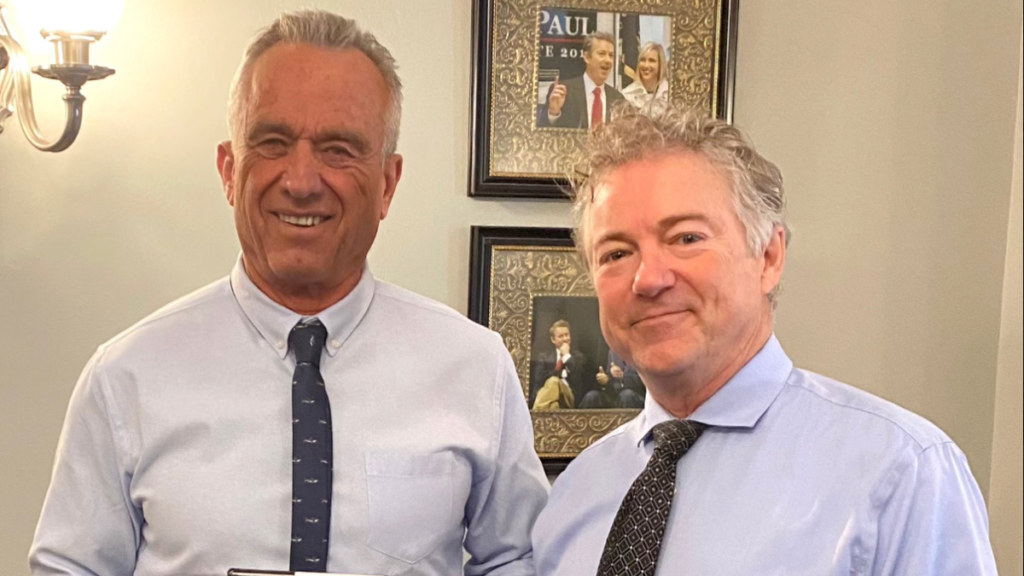 RFK Jr. Endorses Rand Paul To Change Mitch McConnell As Republican Senate Chief