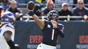 NFL author hyperlinks Bears QB Justin Fields with AFC West group