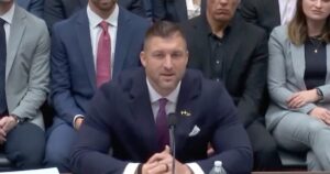 Former NFL Star Tim Tebow Testifies Earlier than Congress, Requires “Rescue Crew” to Save Exploited Youngsters (VIDEO) | The Gateway Pundit