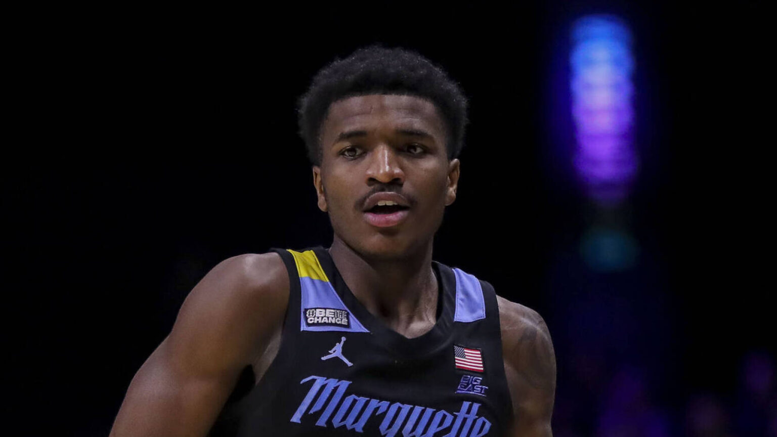 Watch: Marquette’s Kam Jones nails fourth-three pointer in first half 