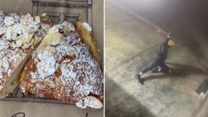 ‘Yoga burglar’ seen stretching earlier than alleged Australian bakery break-in