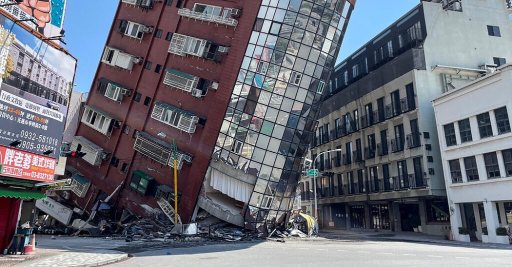 The Taiwan Earthquake’s Aftermath – The New York Occasions