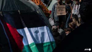 Tensions flare at US universities over Gaza protests