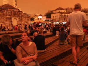 Athens turns orange underneath North Africa’s Sahara mud clouds | In Photos Information