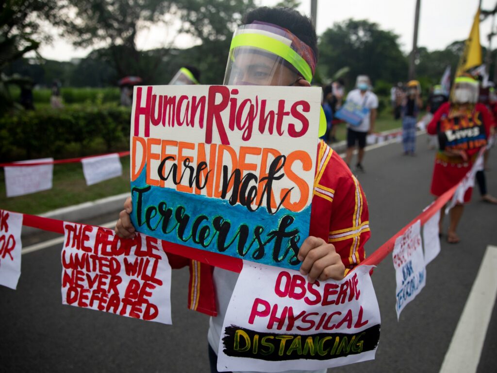What occurs when activists are branded ‘terrorists’ within the Philippines? | Human Rights Information What occurs when activists are branded ‘terrorists’ within the Philippines? | Human Rights Information