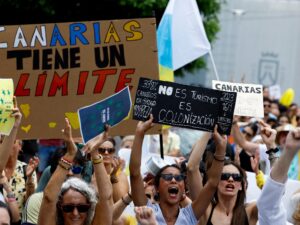 Hundreds protest in opposition to over-tourism in Spain’s Canary Islands | Tourism Information