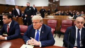 Trump schemed to deprave 2016 election, prosecutors say in hush cash trial