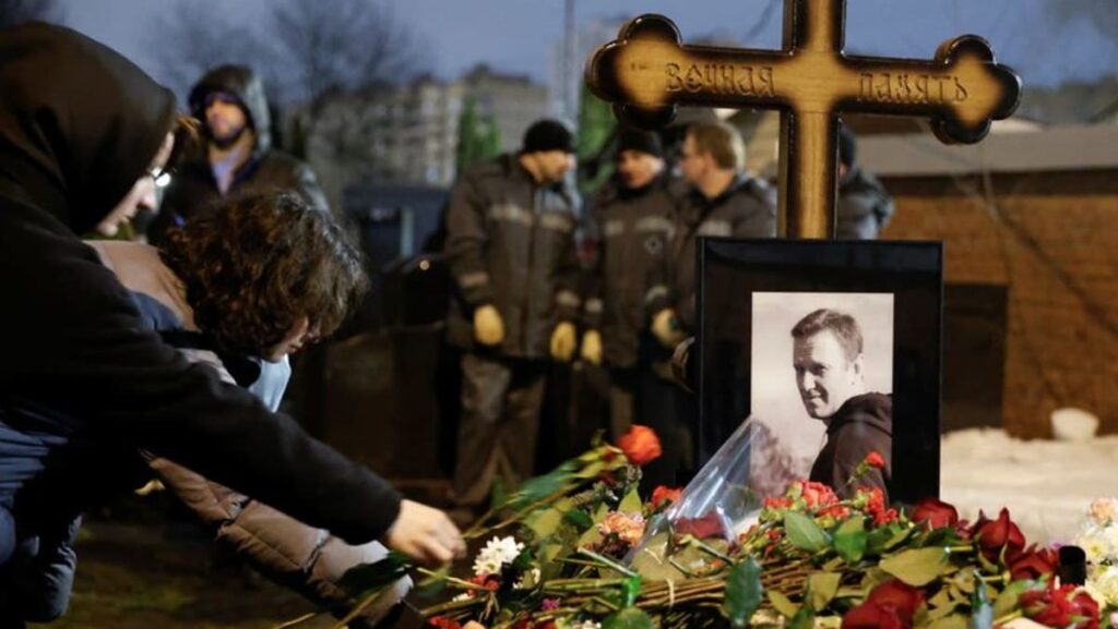Russian priest presiding over Navalny’s memorial suspended from duties
