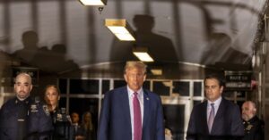 Opinion | Trump’s Act Was Getting Stale. Being a Courtroom Sufferer Is Simply What He Wanted.