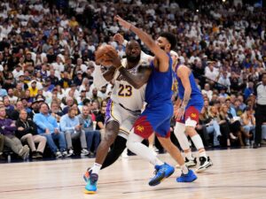 Defending NBA champs Denver beat LeBron’s Lakers 114-103 in playoff opener | Basketball Information