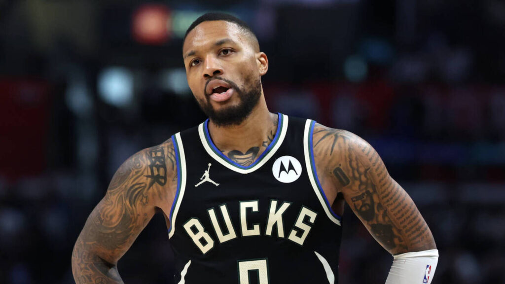 Bucks’ playoff hopes take blow with Damian Lillard replace