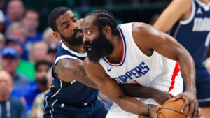 Harden outduels former teammate as Clippers even collection