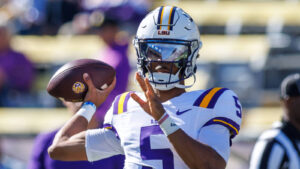 Jayden Daniels’ camp pissed off with staff favored to draft him