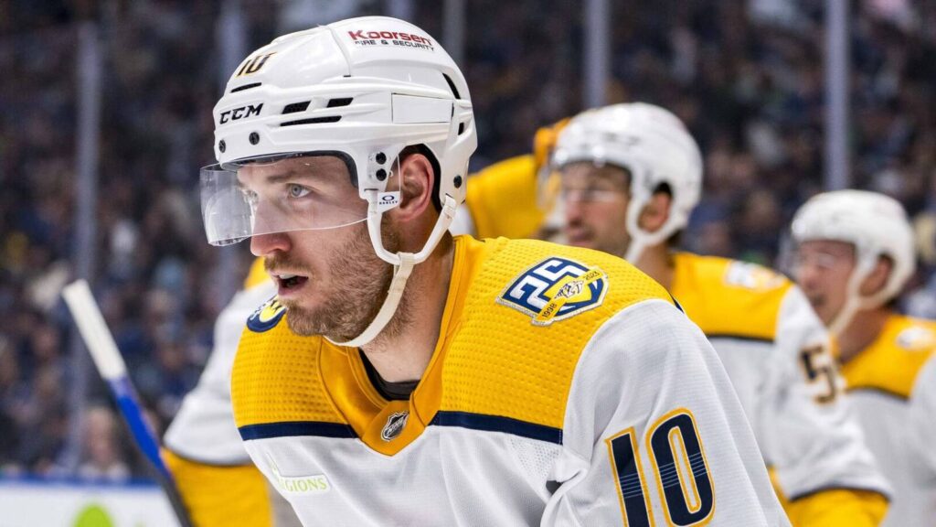 Predators prey upon main Canucks absence Predators prey upon main Canucks absence