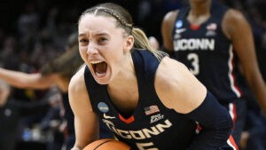 Watch: Paige Bueckers catches hearth late in UConn’s Elite Eight win