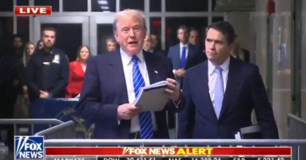 A Fired Up President Trump Cleverly Aspect-Steps Merchan’s Gag Order After Serial Liar Michael Cohen Testifies (VIDEO) | The Gateway Pundit