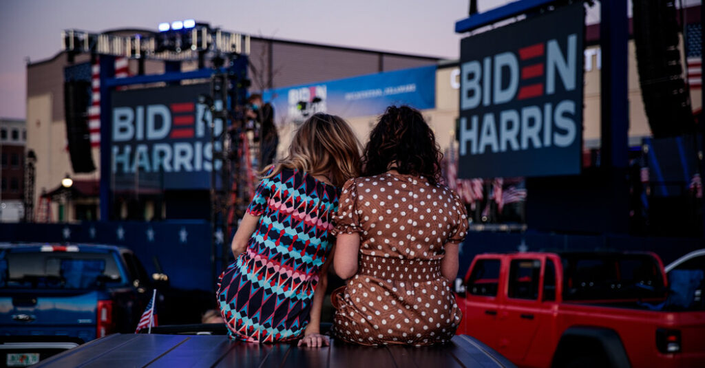 Opinion | The Oldest President Is in Massive Hassle With the Youngest Voters