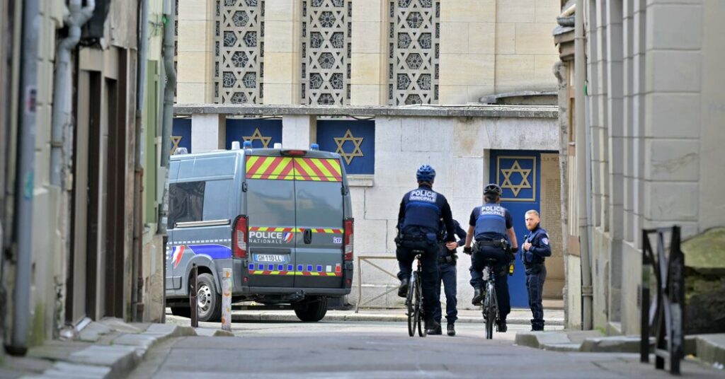 Police in France Shoot Lifeless Man Who Tried to Set Synagogue on Hearth