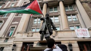 Columbia scholar protesters hunker down as extra unrest rocks US campuses