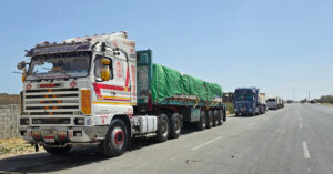 Support Deliveries From Egypt Into Gaza Resume