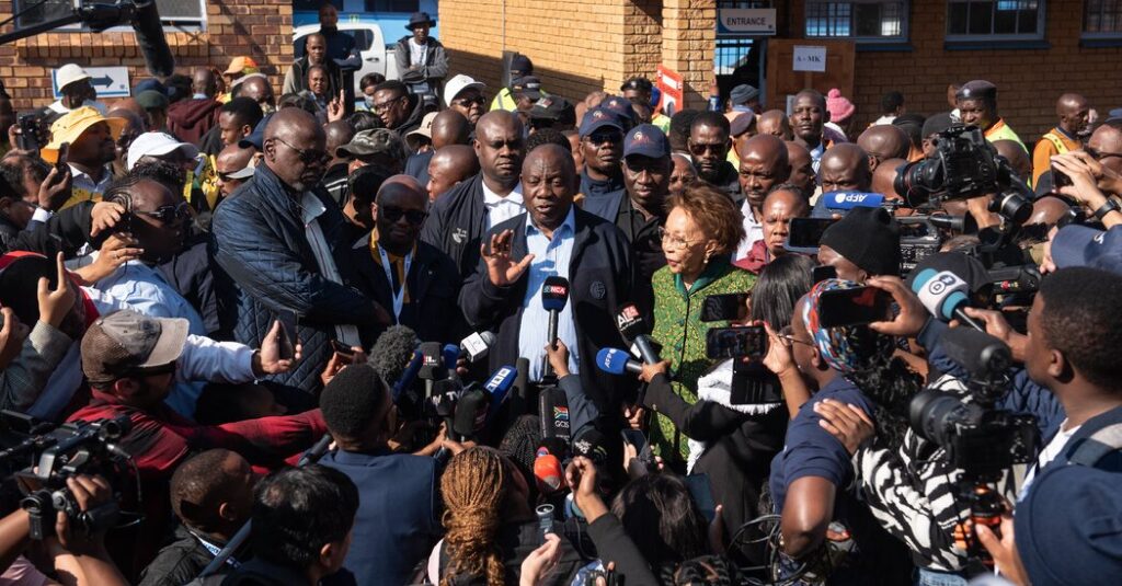 South Africans Flip Away from ANC in Early Election Outcomes