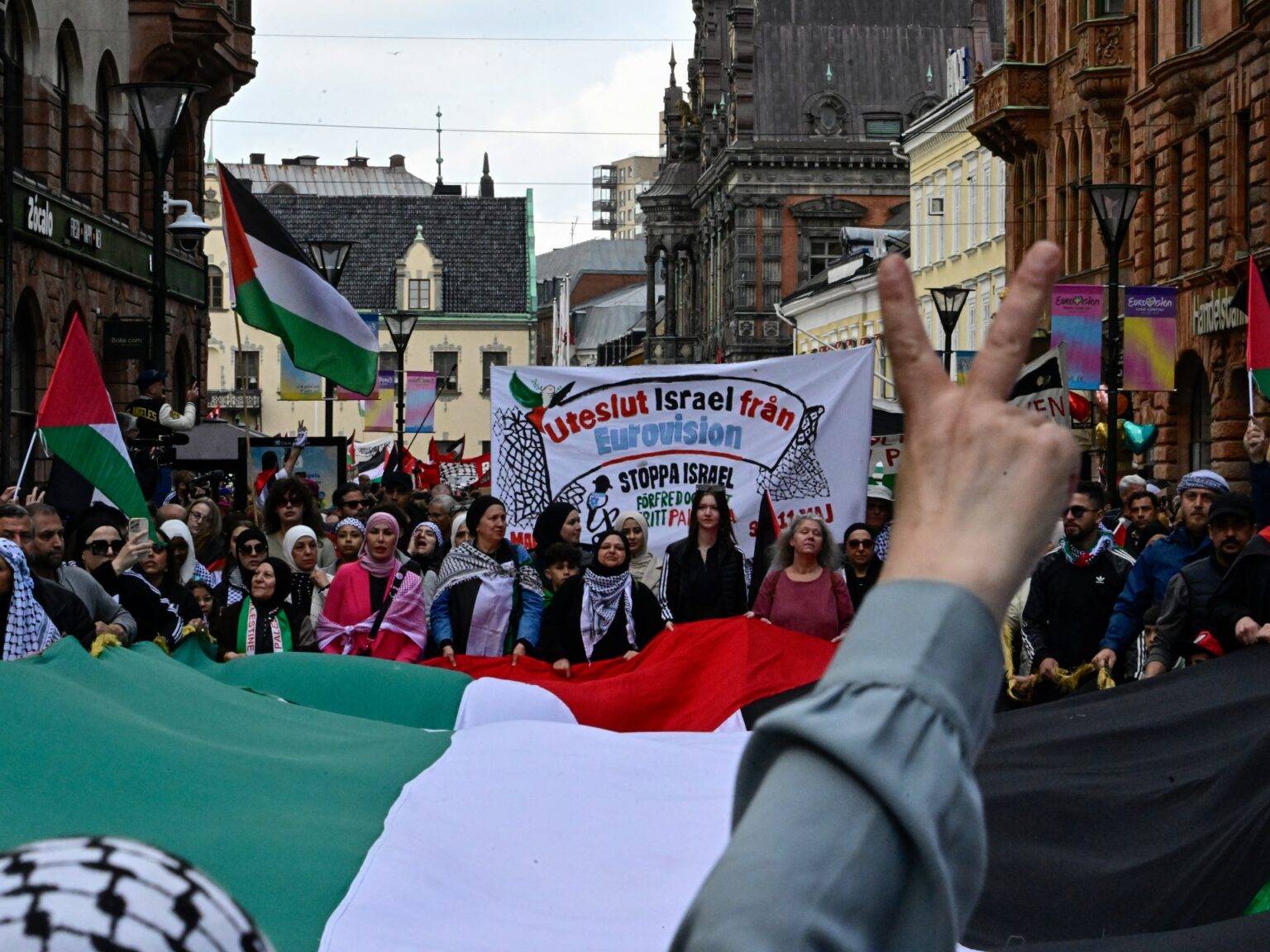 Hundreds protest towards Israel’s participation in Eurovision remaining | Israel Struggle on Gaza Information