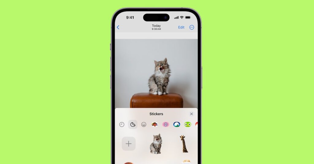 The best way to Create and Customise Stickers with iOS 17 The best way to Create and Customise Stickers with iOS 17