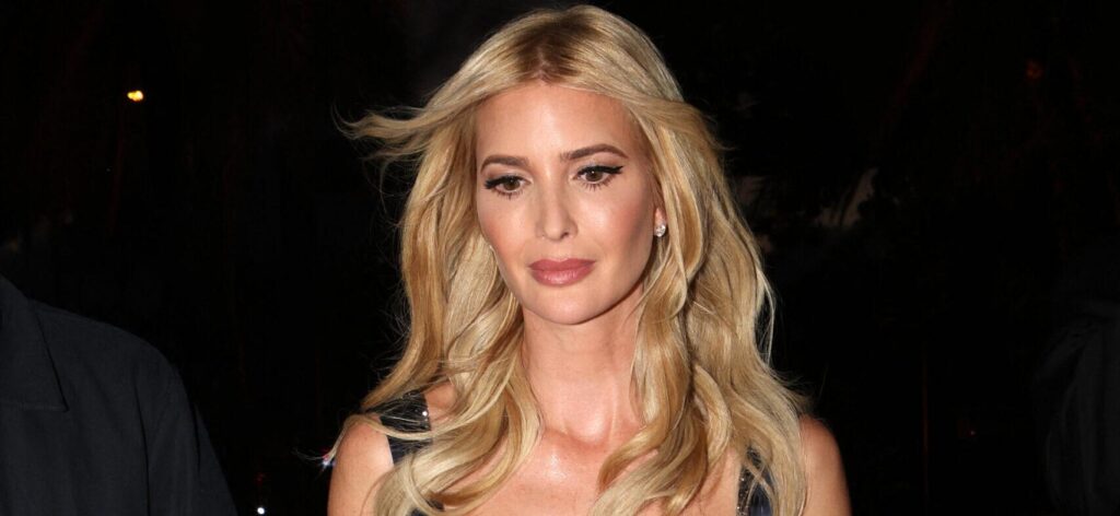 Ivanka Trump Sizzles In A Blue Corset Minidress For Miami Date Evening Ivanka Trump Sizzles In A Blue Corset Minidress For Miami Date Evening