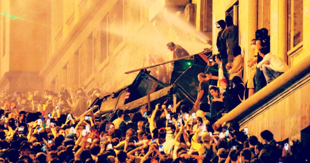 COLOR REVOLUTION IN GEORGIA: Globalist NGO’s Foment Mass Protest In opposition to ‘International Agent Invoice’ That Would Mandate Disclosure of Funding Sources of These Similar Organizations | The Gateway Pundit