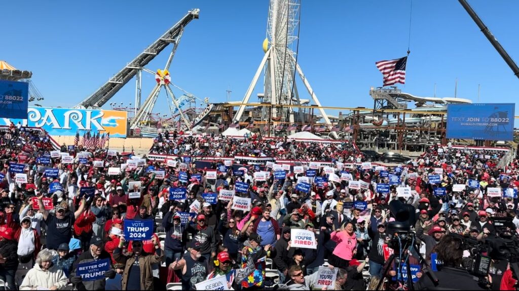 WATCH LIVE: President Trump Speaks to MASSIVE Crowd of Estimated 80,000 in Wildwood, NJ – “LARGEST POLITICAL RALLY IN THE STATE OF NEW JERSEY HISTORY” | The Gateway Pundit