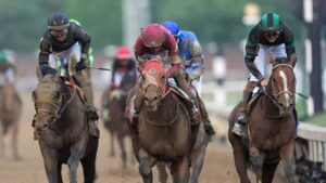 Picture end at a hundred and fiftieth Kentucky Derby marred by controversy