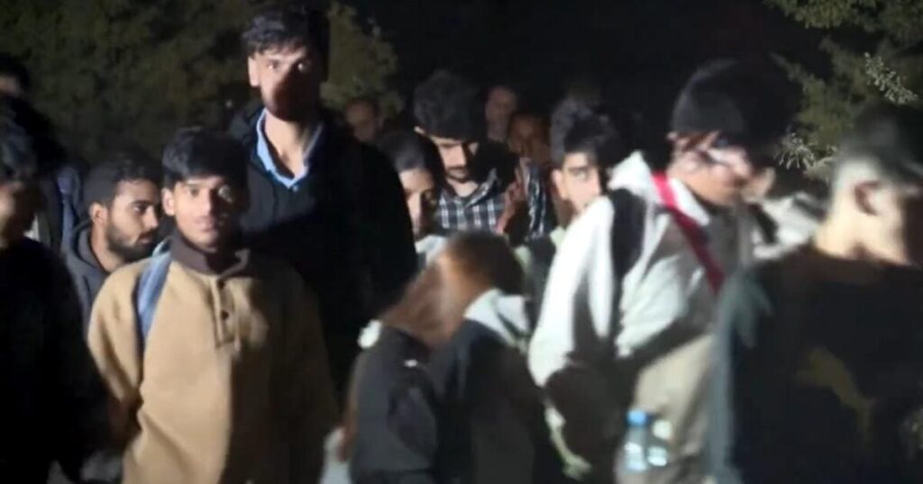 Biden Border Invasion: Hordes of Navy-Age Males March Like Troopers Into California in Midnight Invasion (VIDEO) | The Gateway Pundit