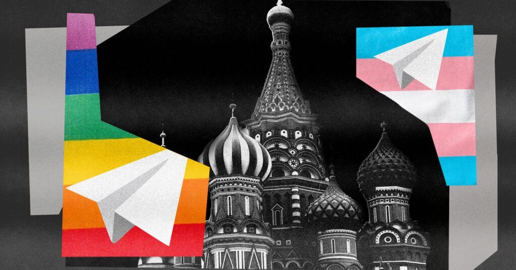 The Secret Telegram Channels Offering Refuge for LGBTQ+ Individuals in Russia The Secret Telegram Channels Offering Refuge for LGBTQ+ Individuals in Russia