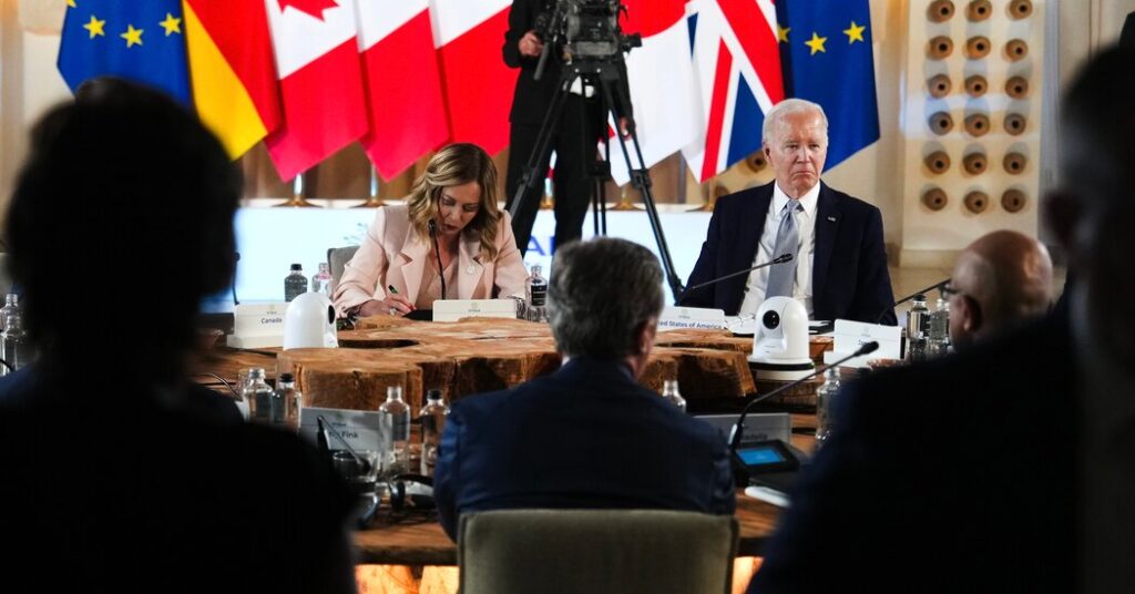 G7 Leaders, Increasing the Circle, Shift Focus to Migration and the South