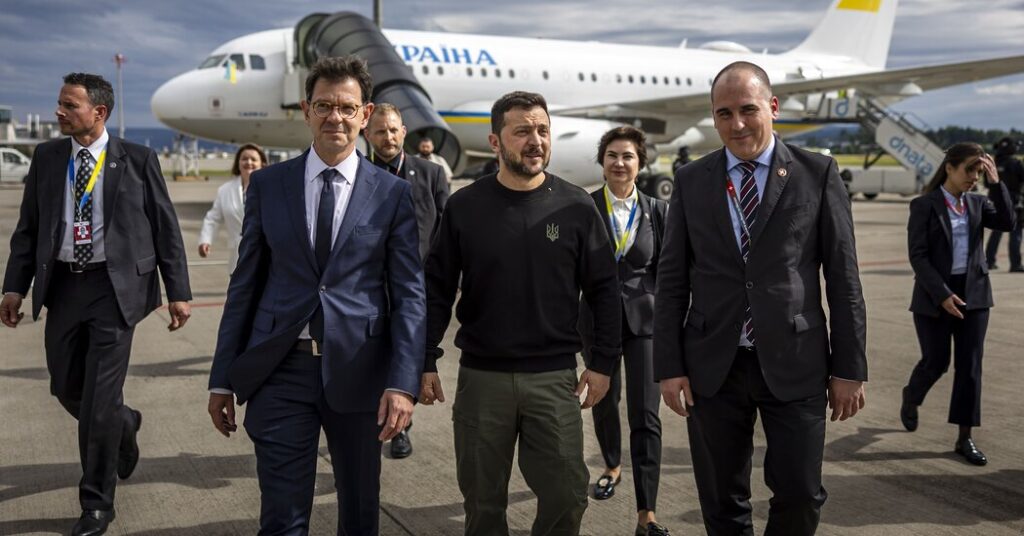 Ukraine Peace Talks Held in Switzerland, Although Russia Isn’t Invited