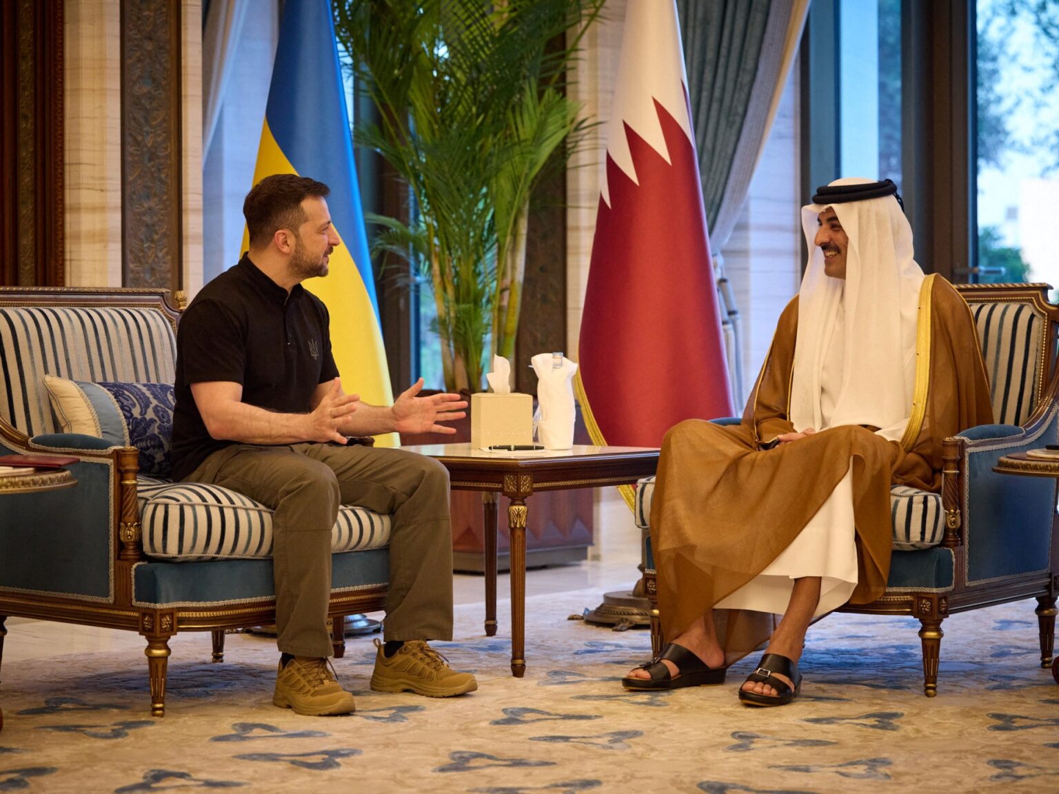 Zelenskyy thanks Qatar for position in returning Ukraine youngsters on Doha go to | Russia-Ukraine conflict Information Zelenskyy thanks Qatar for position in returning Ukraine youngsters on Doha go to | Russia-Ukraine conflict Information