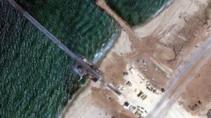 US navy’s stop-start Gaza pier to renew operations, officers say