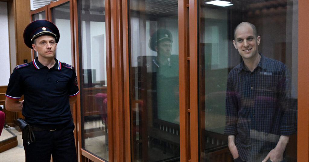 Thursday Briefing: Evan Gershkovich’s Trial Thursday Briefing: Evan Gershkovich’s Trial