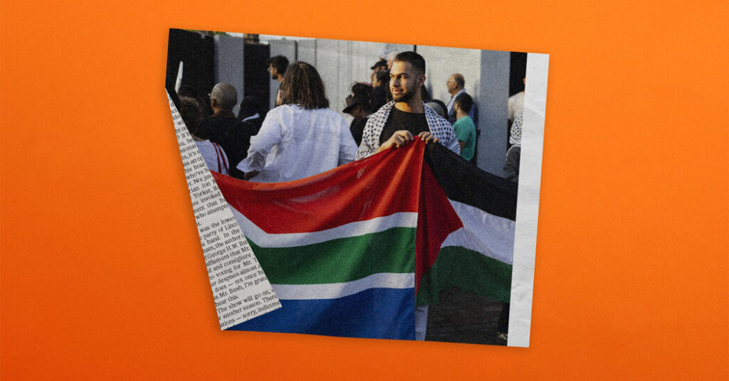 Opinion | South Africa Confronts Israel and Its Personal Democracy